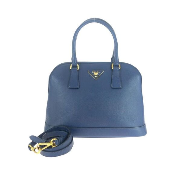 Pre Loved prada Women blue | blue Handbags - Picture 1 of 8